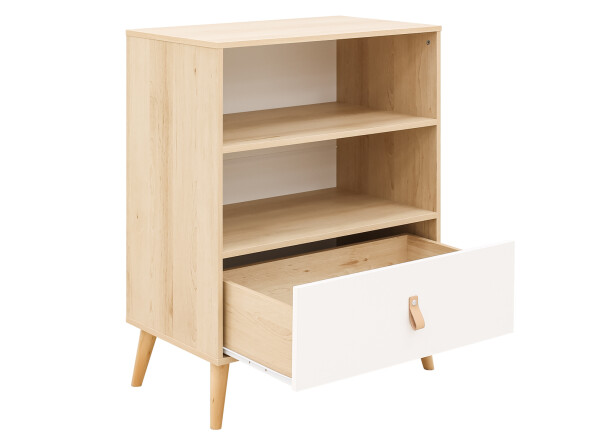 Ladekast Jort Wit/Naturel