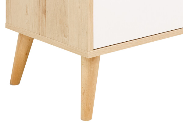 Ladekast Jort Wit/Naturel