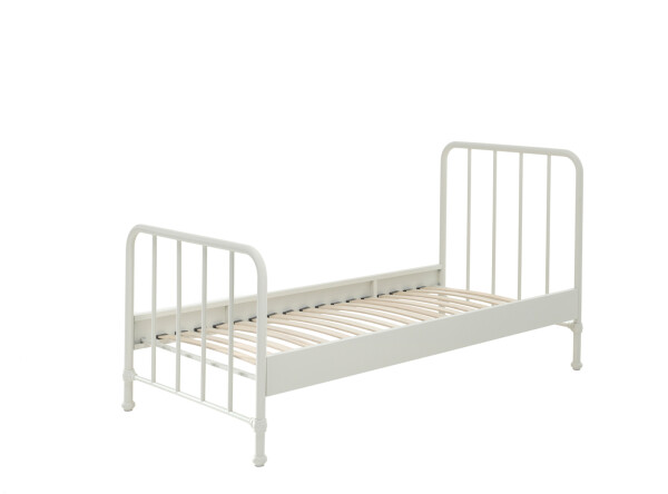 Bronxx bed matt white 90x200cm