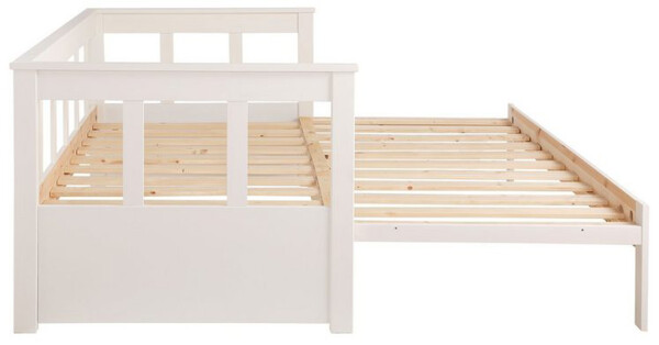 Pino pull-out captain bed white