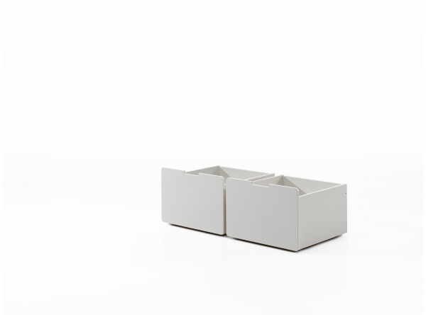 Pino set of 2 drawers white