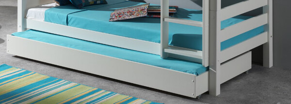 Pino rolbed 90x195cm wit