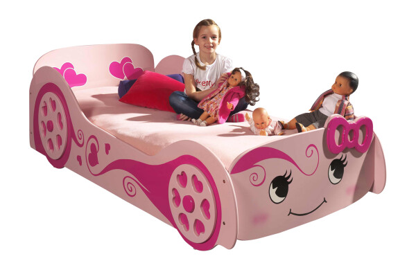 Autobett pretty girl rosa (love car bed)