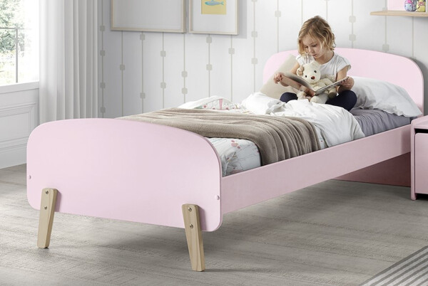 Kiddy bed 90 old pink