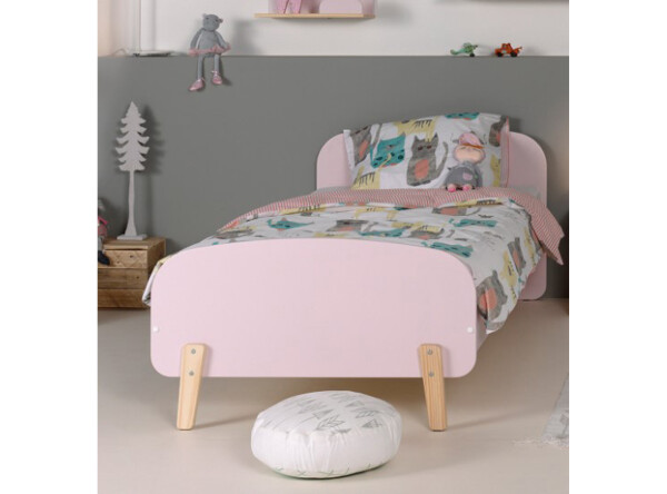Kiddy einzelbett 90x200 cm rosa
