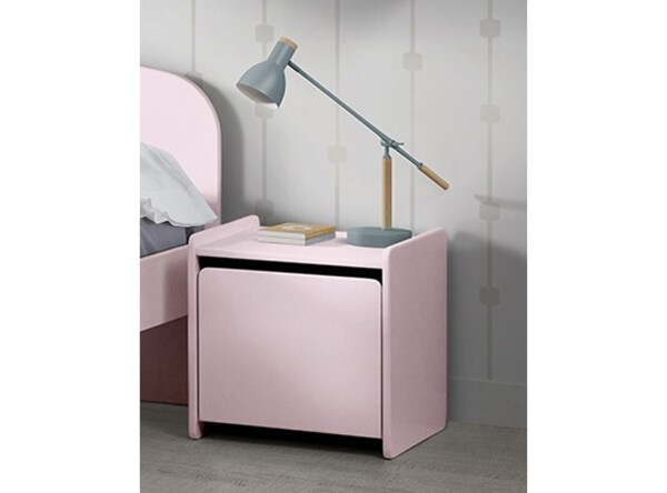 Kiddy nightstand old pink