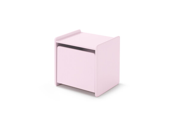 Kiddy nightstand old pink
