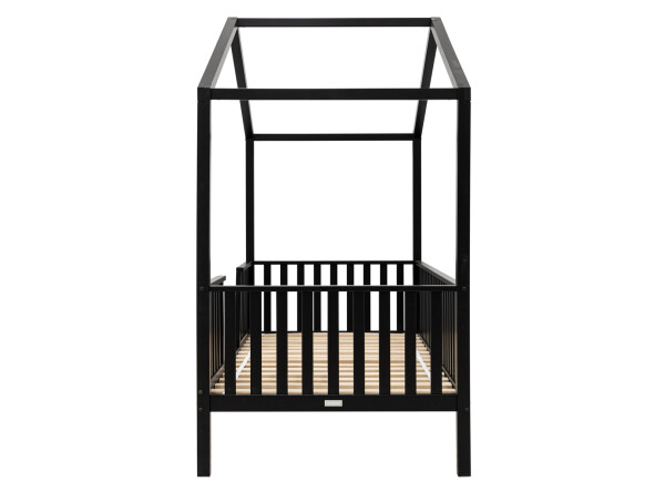 House bed 90x200 with legs Robin Matt Black