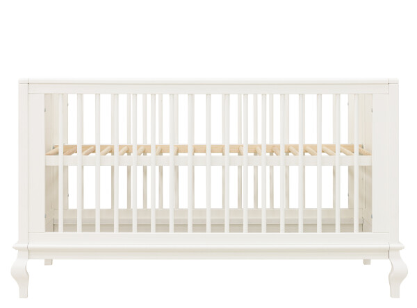 Juliette 3 piece nursery furniture set with bench bed Off White