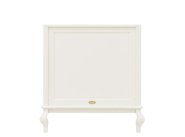 Juliette 2 piece nursery furniture set with bench bed Off White