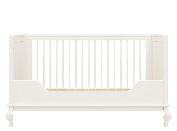 Juliette 2 piece nursery furniture set with bench bed Off White