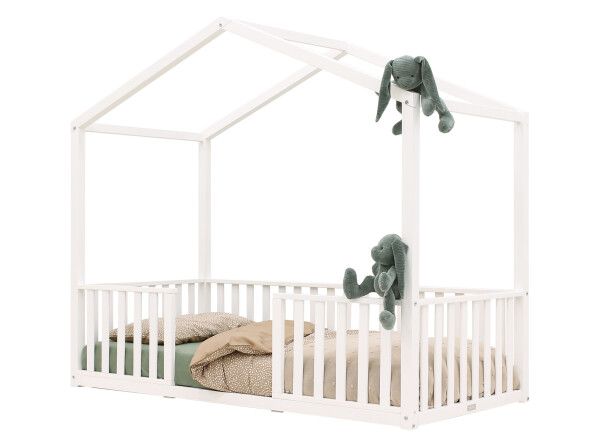 House bed 80x160 Robin White