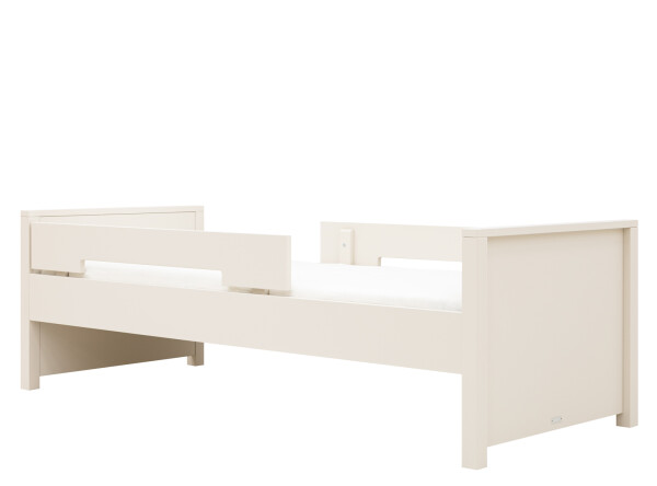 Lit 90x200 incl. 2 barres de protection Jonne Dune