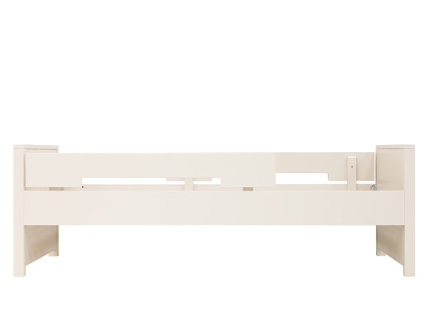Lit 90x200 incl. 2 barres de protection Jonne Dune