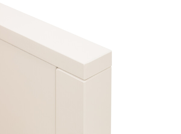 Lit 90x200 incl. 2 barres de protection Jonne Dune
