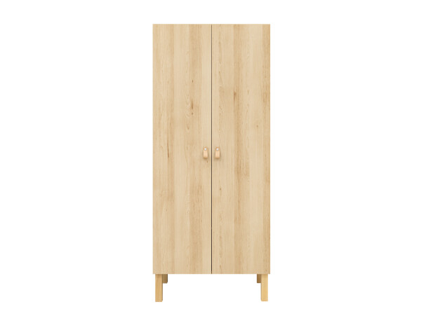 2-door wardrobe Toby Natural