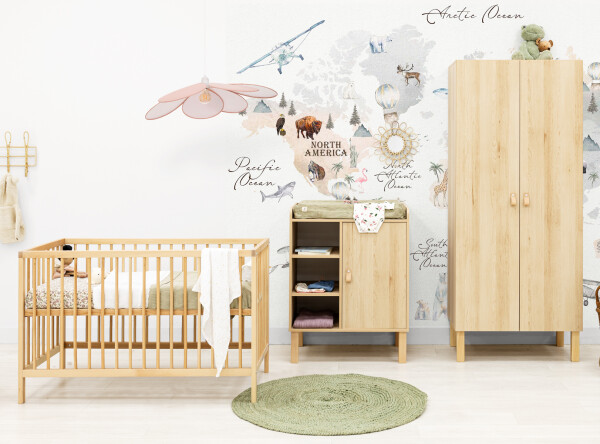 Toby 3-part nursery Natural