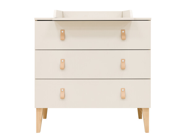 Dresser with 3 drawers Amira Dune/Natural