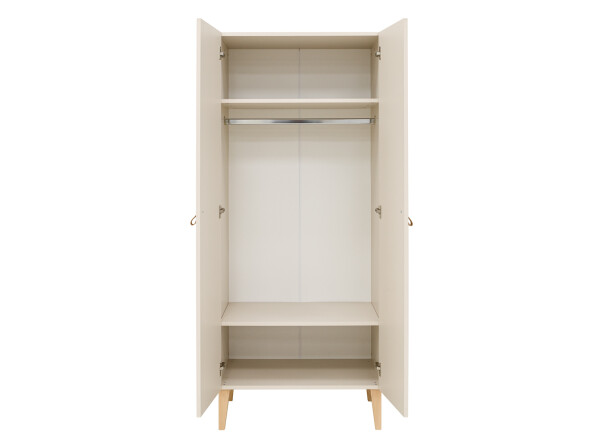 2-door wardrobe Amira Dune/Natural
