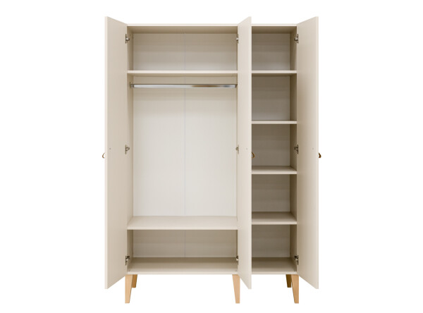 3-door wardrobe Amira Dune/Natural