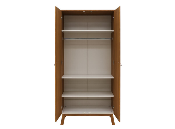 2-door wardrobe Senna Rose Wood
