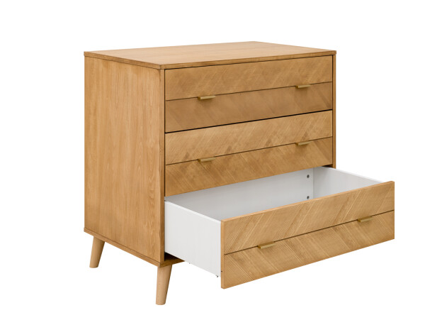 Manou 2 piece nursery furniture set with bench bed Vintage
