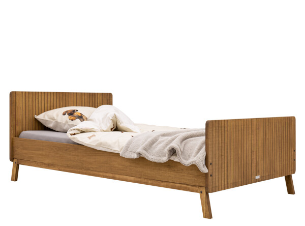 Twin bed 120x200 Senna Rose Wood