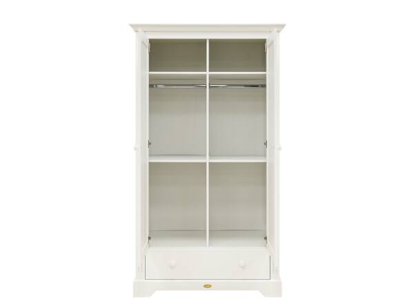 2-door wardrobe Oliver Off White