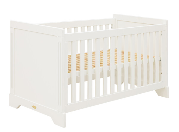 Oliver 3 piece nursery furniture set with bench bed Off White