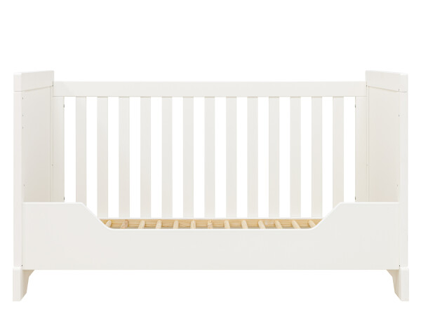 Oliver 3 piece nursery furniture set with bench bed Off White