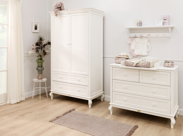 Dresser with 4 drawers Juliette Off White