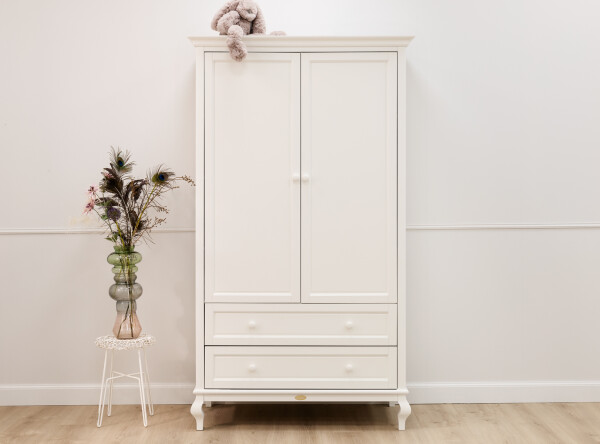 2-door wardrobe Juliette Off White