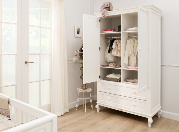 2-door wardrobe Juliette Off White