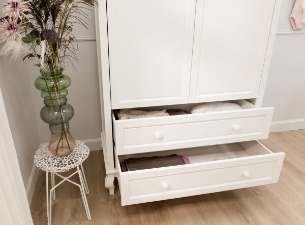 2-door wardrobe Juliette Off White