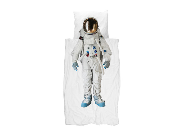 Housse de couette 140x200/220 Astronaut incl. taie d'oreiller 60x70 Housse de couette 140x200/220 Astronaut incl. taie d'oreiller 60x70