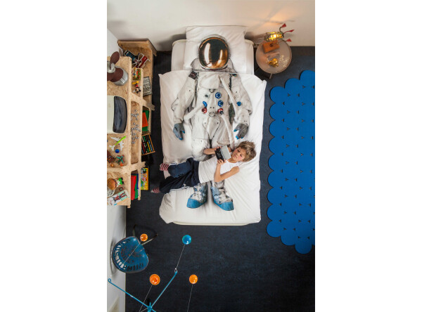 Duvet cover 140x200/220 Astronaut incl. pillowcase 60x70