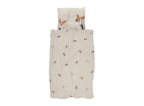 Duvet cover 140x200/220 Beagle Friends incl. pillowcase 60x70