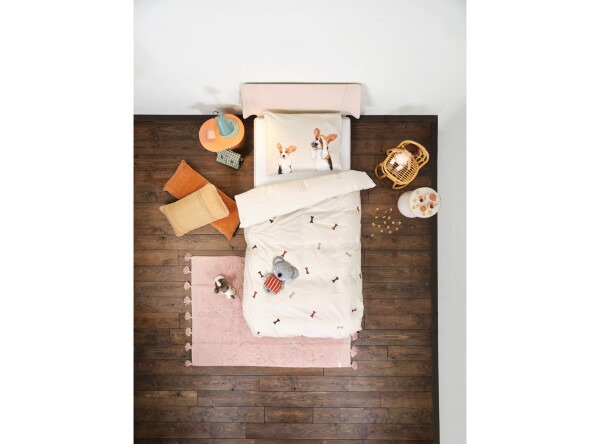 Duvet cover 140x200/220 Beagle Friends incl. pillowcase 60x70