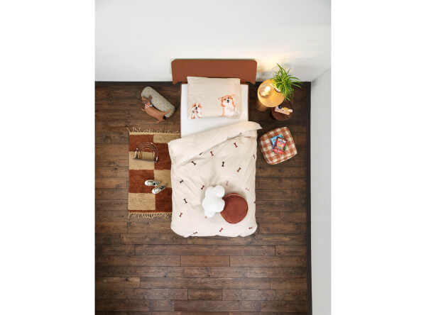 Housse de couette 140x200/220 Corgi Friends incl. taie d'oreiller 60x70 Housse de couette 140x200/220 Corgi Friends incl. taie d'oreiller 60x70