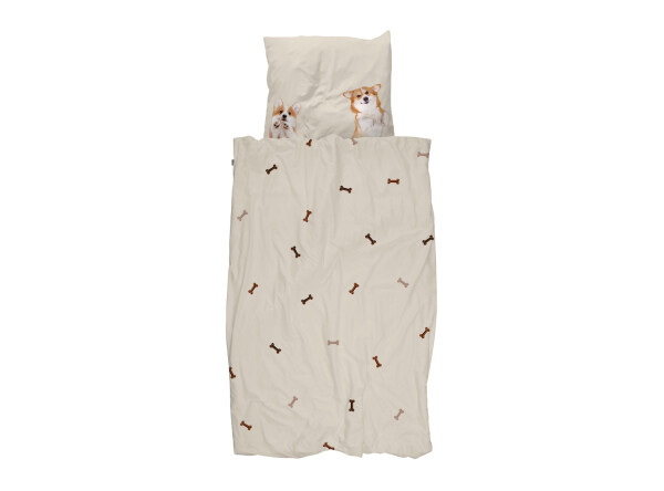 Duvet cover 140x200/220 Corgi Friends incl. pillowcase 60x70