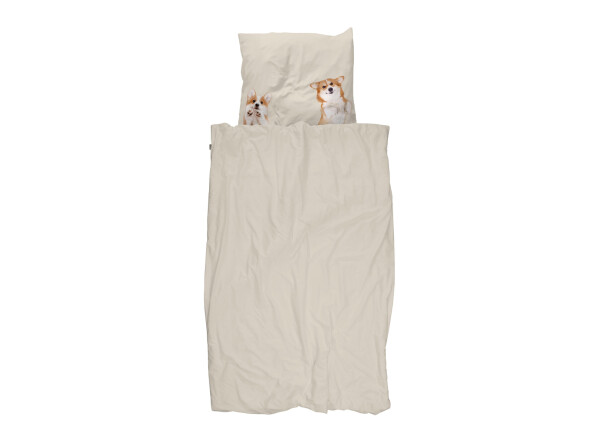Duvet cover 140x200/220 Corgi Friends incl. pillowcase 60x70