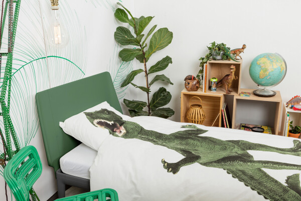 Duvet cover 140x200/220 Dino incl. pillowcase 60x70