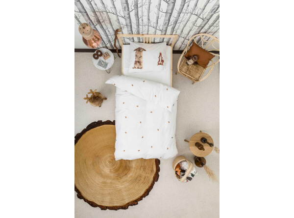 Duvet cover 120x150 Furry Friends incl. pillowcase 60x70