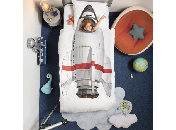 Duvet cover 120x150 Rocket incl. pillowcase 60x70