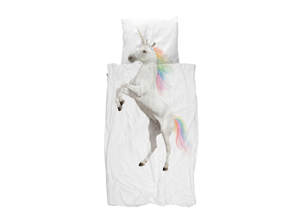 Funda nórdica 140x200/220 Unicorn incl. funda de almohada 60x70