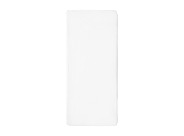 Fitted sheet 90/100x200/220 Uni White