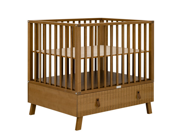 Laufgitter mit Schublade Senna Rose Wood