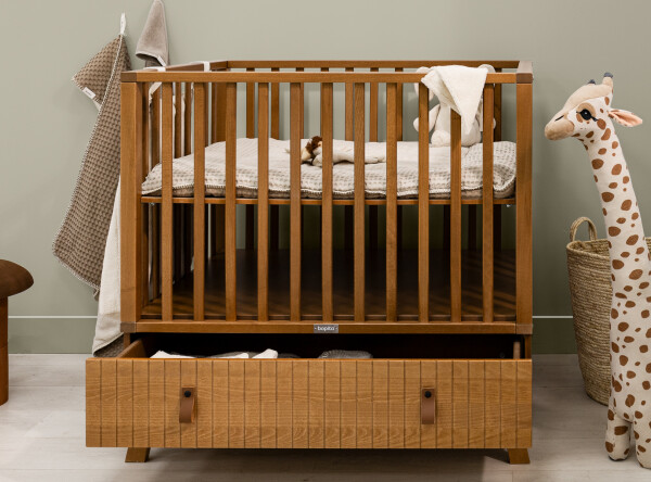 Laufgitter mit Schublade Senna Rose Wood