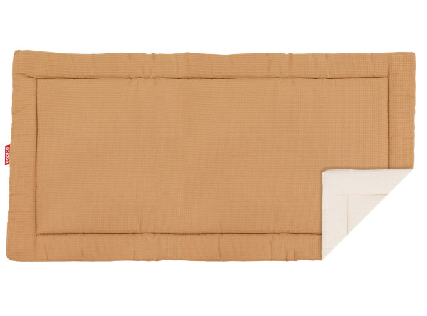 Boxkleed wafel Brent XXL Camel/Ecru