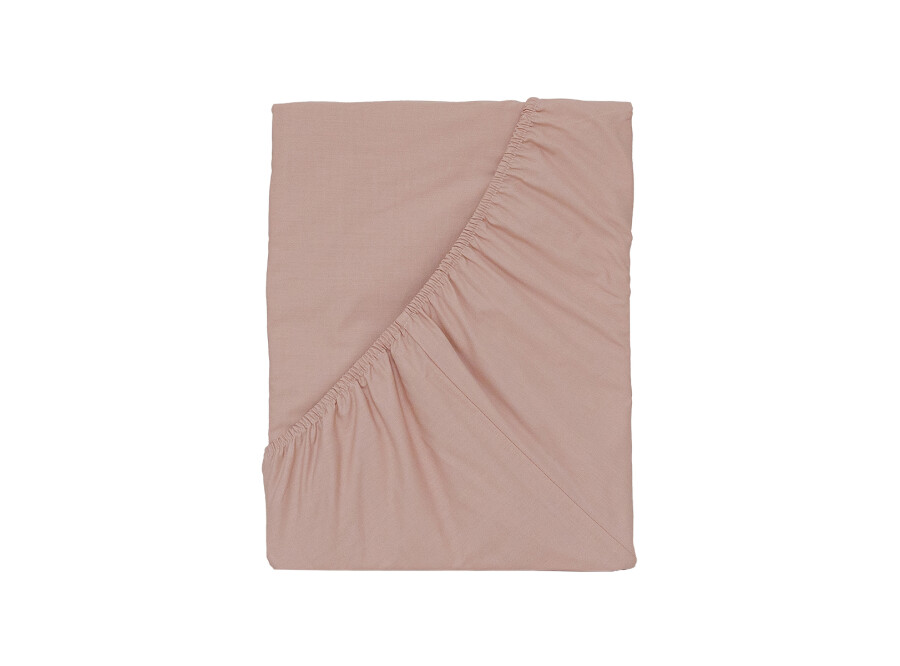 Spannbetttuch 90x200 Puderrosa